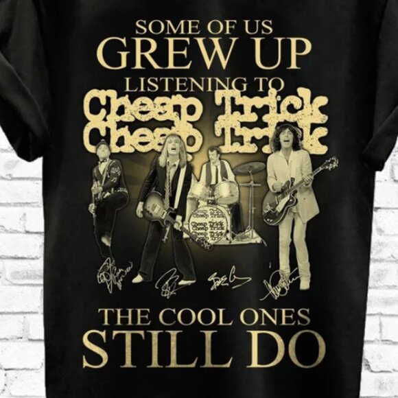 Vintage Trick The Cool Ones Still Do T-Shirt Cheap Trick Shirt Streetwear Tee 05 - Picture 2 of 5